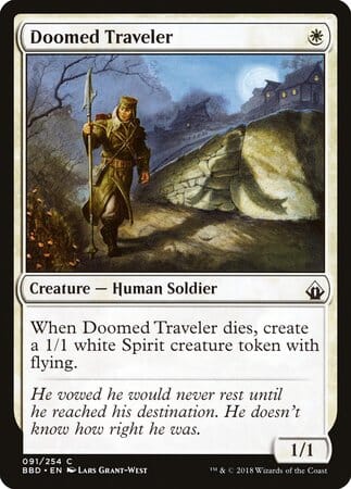 Doomed Traveler [Battlebond] MTG Single Magic: The Gathering  | Multizone: Comics And Games
