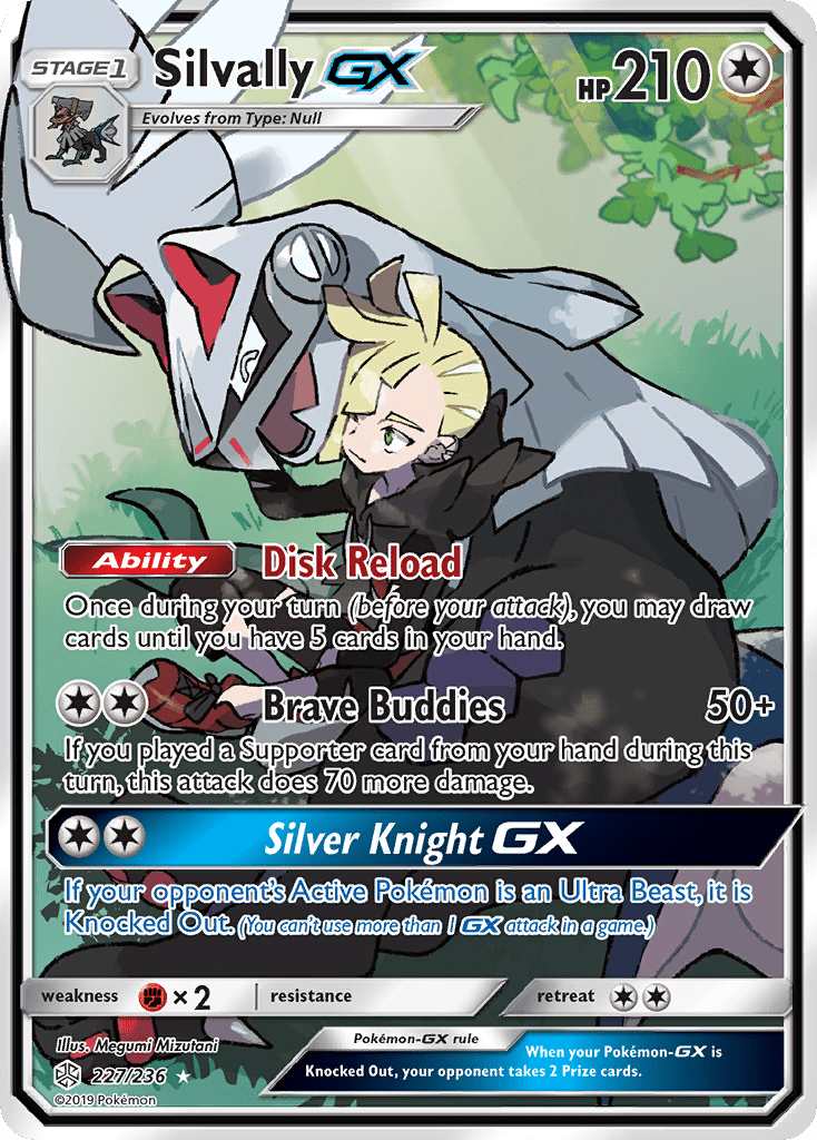 Silvally GX (227/236) [Sun & Moon: Cosmic Eclipse] Pokemon Single Pokémon  | Multizone: Comics And Games