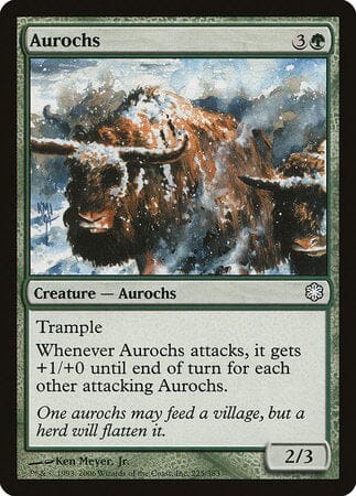 Aurochs [Coldsnap Theme Decks] MTG Single Magic: The Gathering  | Multizone: Comics And Games