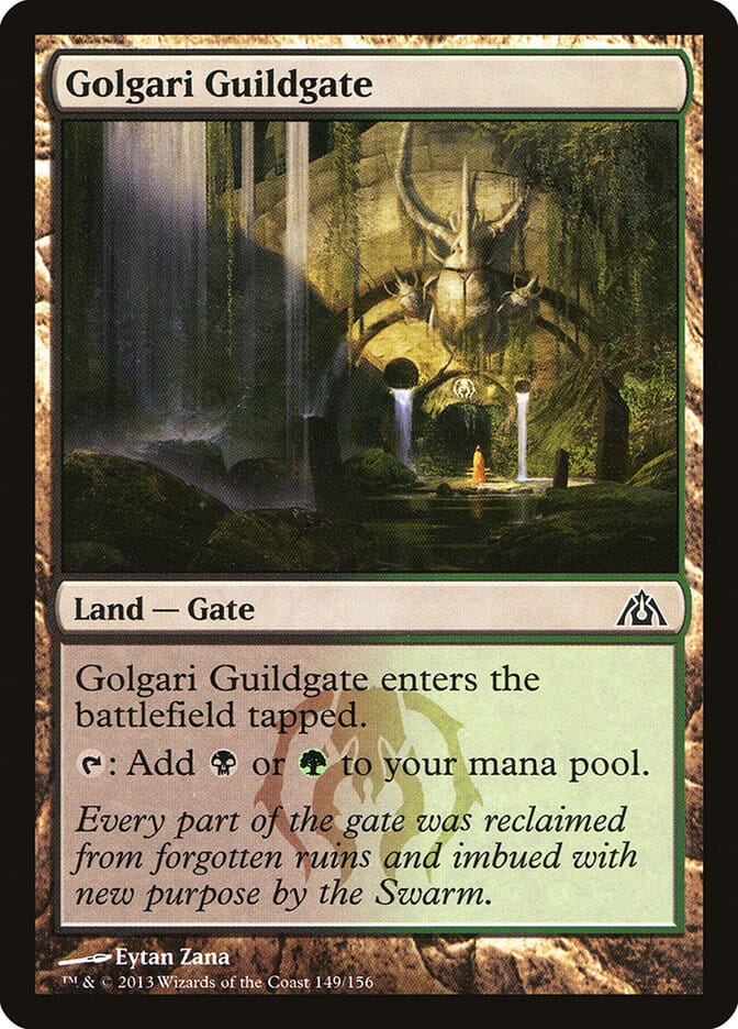 Golgari Guildgate [Dragon's Maze] MTG Single Magic: The Gathering  | Multizone: Comics And Games