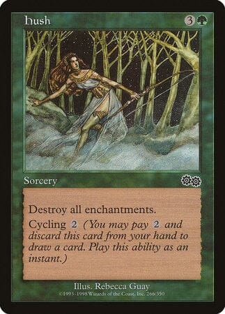 Hush [Urza's Saga] MTG Single Magic: The Gathering  | Multizone: Comics And Games