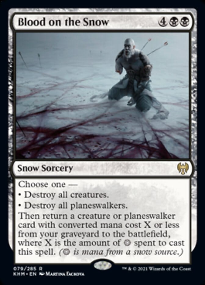 Blood on the Snow [Kaldheim] MTG Single Magic: The Gathering  | Multizone: Comics And Games