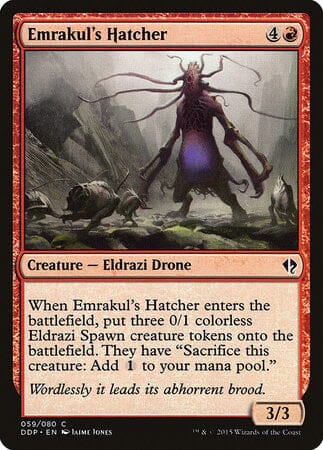 Emrakul's Hatcher [Duel Decks: Zendikar vs. Eldrazi] MTG Single Magic: The Gathering  | Multizone: Comics And Games