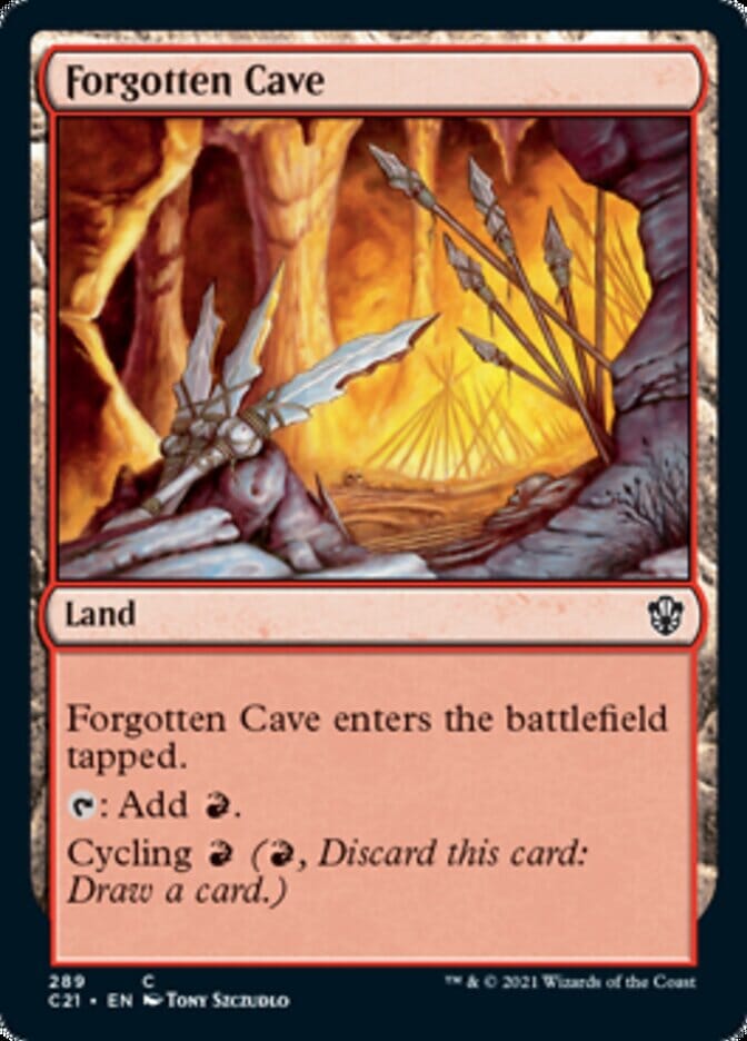 Forgotten Cave [Commander 2021] MTG Single Magic: The Gathering  | Multizone: Comics And Games