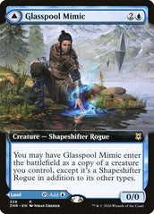 Glasspool Mimic // Glasspool Shore (Extended Art) [Zendikar Rising] MTG Single Magic: The Gathering  | Multizone: Comics And Games