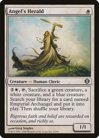 Angel's Herald [Shards of Alara] MTG Single Magic: The Gathering  | Multizone: Comics And Games