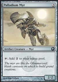 Palladium Myr [Scars of Mirrodin] MTG Single Magic: The Gathering  | Multizone: Comics And Games