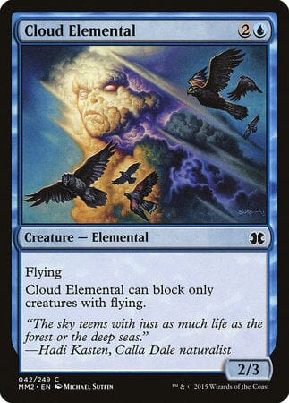 Cloud Elemental [Modern Masters 2015] MTG Single Magic: The Gathering  | Multizone: Comics And Games