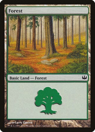 Forest (45) [Duel Decks: Knights vs. Dragons] MTG Single Magic: The Gathering  | Multizone: Comics And Games