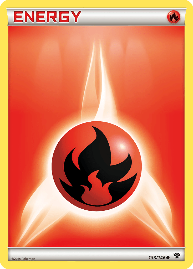 Fire Energy (133/146) [XY: Base Set] Pokemon Single Pokémon  | Multizone: Comics And Games