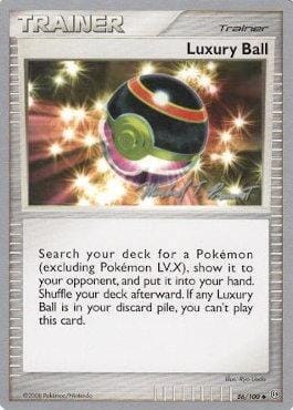 Luxury Ball (86/100) (Boltevoir - Michael Pramawat) [World Championships 2010] Pokemon Single Pokémon  | Multizone: Comics And Games
