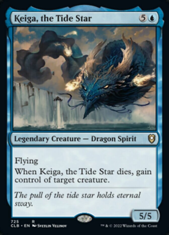 Keiga, the Tide Star [Commander Legends: Battle for Baldur's Gate] MTG Single Magic: The Gathering  | Multizone: Comics And Games