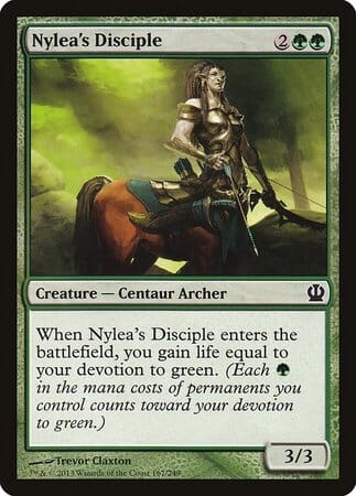 Nylea's Disciple [Theros] MTG Single Magic: The Gathering  | Multizone: Comics And Games