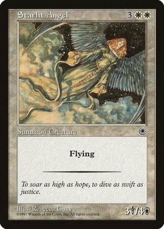 Starlit Angel [Portal] MTG Single Magic: The Gathering  | Multizone: Comics And Games