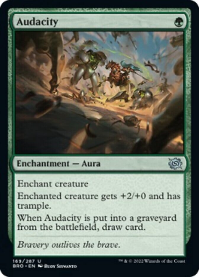 Audacity [The Brothers' War] MTG Single Magic: The Gathering  | Multizone: Comics And Games