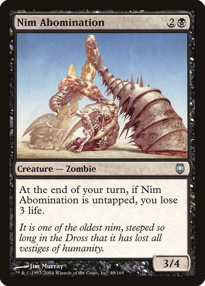 Nim Abomination [Darksteel] MTG Single Magic: The Gathering  | Multizone: Comics And Games