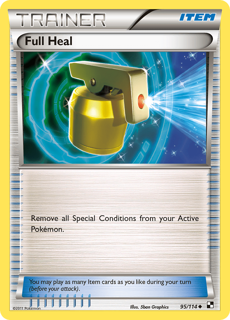 Full Heal (95/114) [Black & White: Base Set] Pokemon Single Pokémon  | Multizone: Comics And Games
