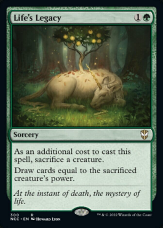 Life's Legacy [Streets of New Capenna Commander] MTG Single Magic: The Gathering  | Multizone: Comics And Games