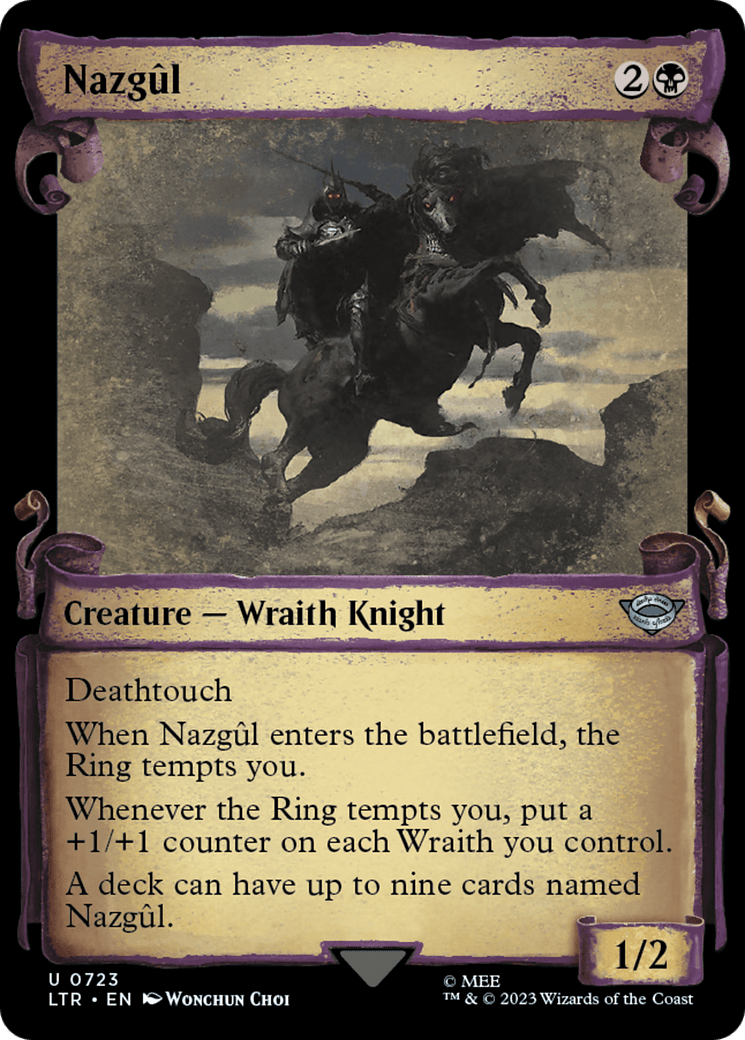 Nazgul (0723) [The Lord of the Rings: Tales of Middle-Earth Showcase Scrolls] MTG Single Magic: The Gathering  | Multizone: Comics And Games
