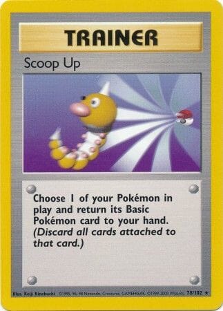 Scoop Up (78/102) [Base Set Unlimited] Pokemon Single Pokémon  | Multizone: Comics And Games