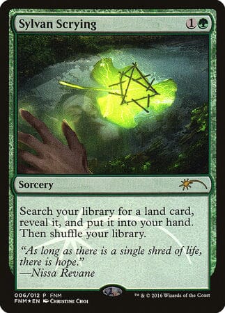 Sylvan Scrying [Friday Night Magic 2016] MTG Single Magic: The Gathering  | Multizone: Comics And Games