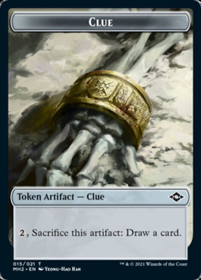 Clue Token (#15) [Modern Horizons 2 Tokens] MTG Single Magic: The Gathering  | Multizone: Comics And Games
