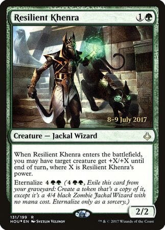 Resilient Khenra [Hour of Devastation Promos] MTG Single Magic: The Gathering  | Multizone: Comics And Games