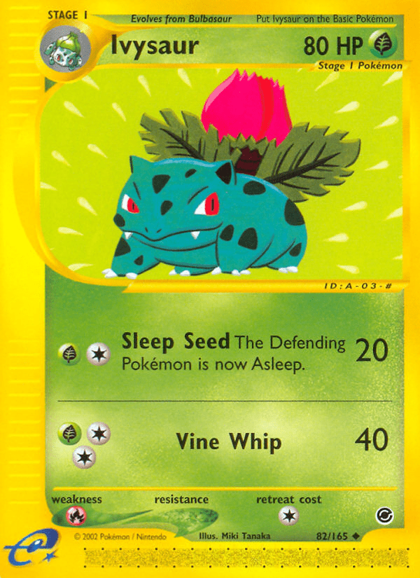 Ivysaur (82/165) [Expedition: Base Set] Pokemon Single Pokémon  | Multizone: Comics And Games