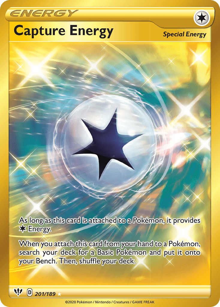 Capture Energy (201/189) [Sword & Shield: Darkness Ablaze] Pokemon Single Pokémon  | Multizone: Comics And Games