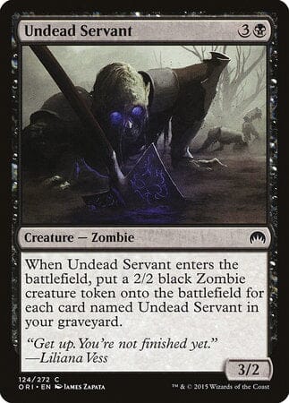 Undead Servant [Magic Origins] MTG Single Magic: The Gathering  | Multizone: Comics And Games