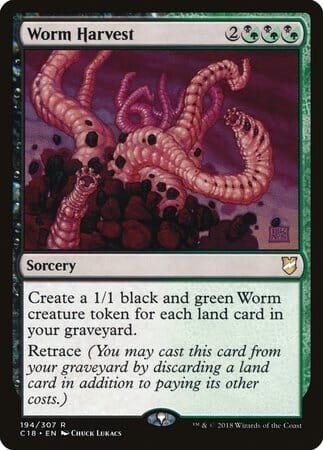 Worm Harvest [Commander 2018] MTG Single Magic: The Gathering  | Multizone: Comics And Games