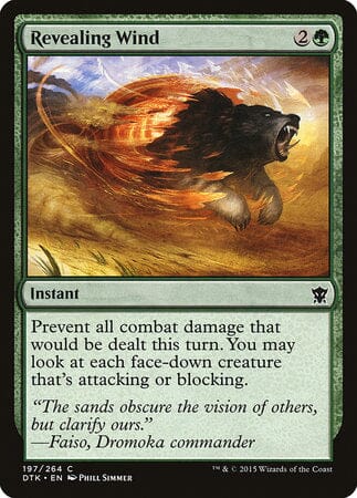 Revealing Wind [Dragons of Tarkir] MTG Single Magic: The Gathering  | Multizone: Comics And Games