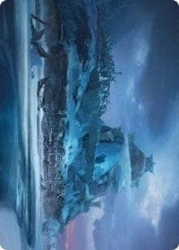 Port of Karfell Art Card [Kaldheim: Art Series] MTG Single Magic: The Gathering  | Multizone: Comics And Games