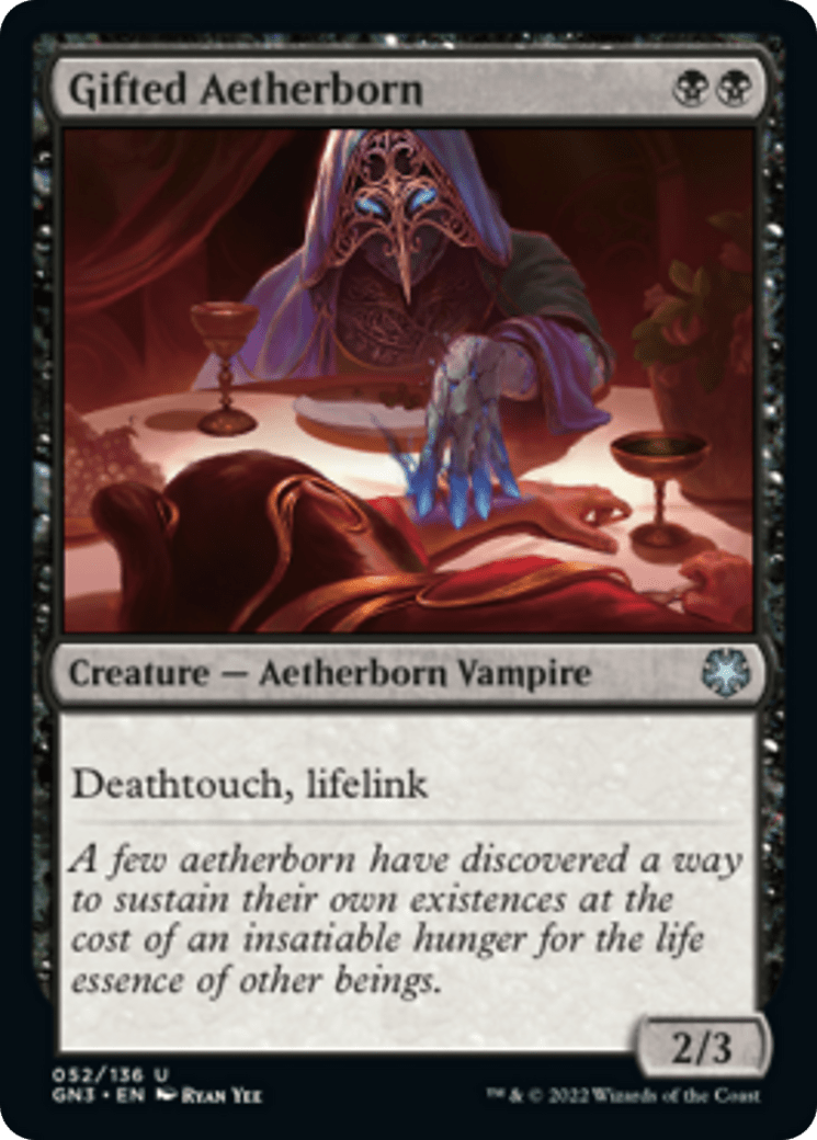 Gifted Aetherborn [Game Night: Free-for-All] MTG Single Magic: The Gathering  | Multizone: Comics And Games