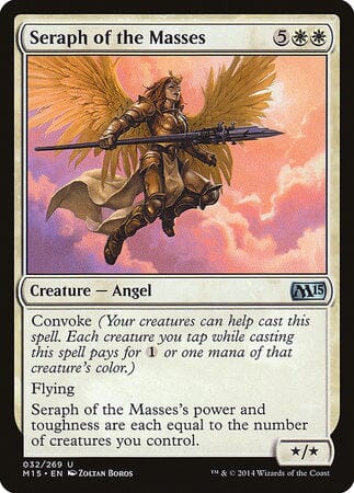 Seraph of the Masses [Magic 2015] MTG Single Magic: The Gathering  | Multizone: Comics And Games