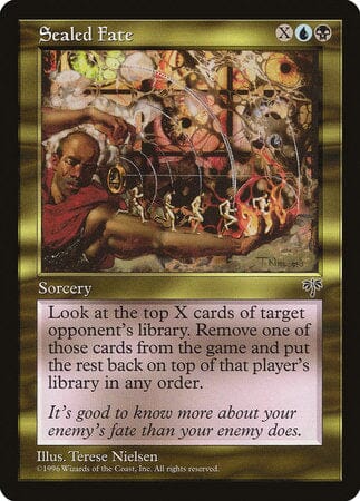 Sealed Fate [Mirage] MTG Single Magic: The Gathering  | Multizone: Comics And Games
