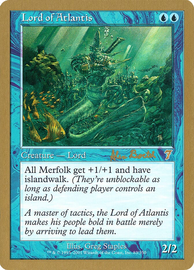 Lord of Atlantis (Alex Borteh) [World Championship Decks 2001] MTG Single Magic: The Gathering  | Multizone: Comics And Games