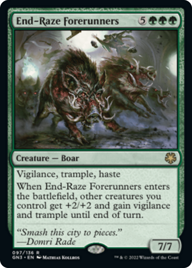 End-Raze Forerunners [Game Night: Free-for-All] MTG Single Magic: The Gathering  | Multizone: Comics And Games