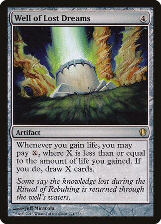 Well of Lost Dreams [Commander 2013] MTG Single Magic: The Gathering  | Multizone: Comics And Games
