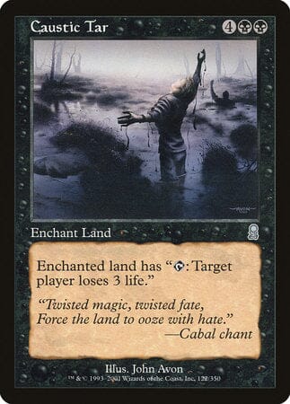 Caustic Tar [Odyssey] MTG Single Magic: The Gathering  | Multizone: Comics And Games