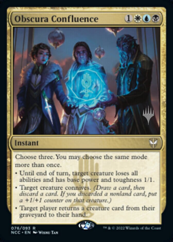 Obscura Confluence (Promo Pack) [Streets of New Capenna Commander Promos] MTG Single Magic: The Gathering  | Multizone: Comics And Games