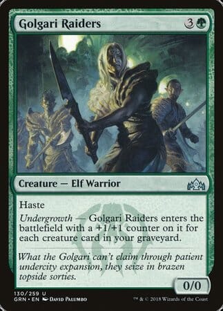 Golgari Raiders [Guilds of Ravnica] MTG Single Magic: The Gathering  | Multizone: Comics And Games