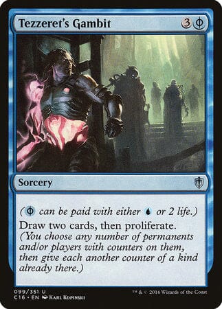 Tezzeret's Gambit [Commander 2016] MTG Single Magic: The Gathering  | Multizone: Comics And Games