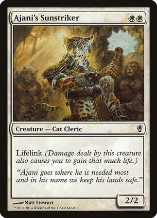 Ajani's Sunstriker [Conspiracy] MTG Single Magic: The Gathering  | Multizone: Comics And Games