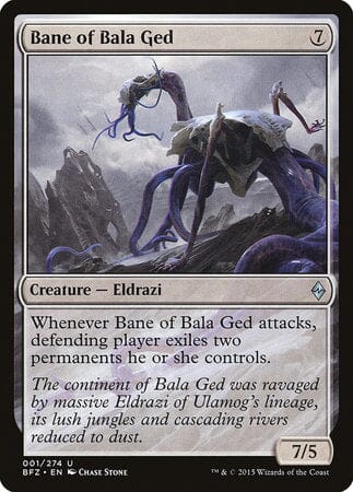 Bane of Bala Ged [Battle for Zendikar] MTG Single Magic: The Gathering  | Multizone: Comics And Games