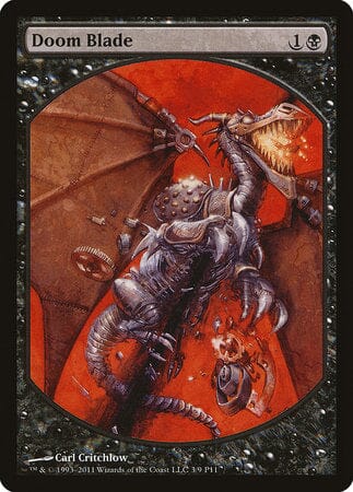 Doom Blade [Magic Player Rewards 2011] MTG Single Magic: The Gathering  | Multizone: Comics And Games