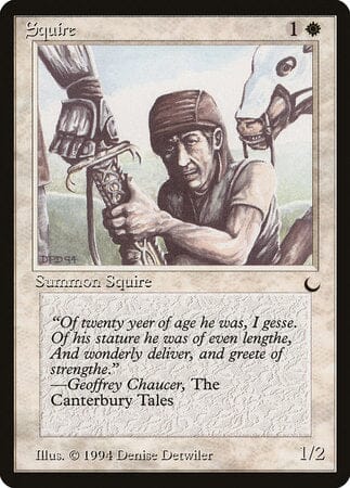 Squire [The Dark] MTG Single Magic: The Gathering  | Multizone: Comics And Games