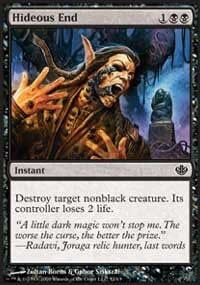 Hideous End [Duel Decks: Garruk vs. Liliana] MTG Single Magic: The Gathering  | Multizone: Comics And Games