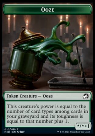 Ooze Token [Innistrad: Midnight Hunt Tokens] MTG Single Magic: The Gathering  | Multizone: Comics And Games
