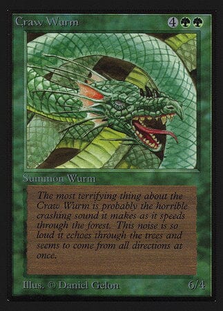 Craw Wurm (CE) [Collectors’ Edition] MTG Single Magic: The Gathering  | Multizone: Comics And Games